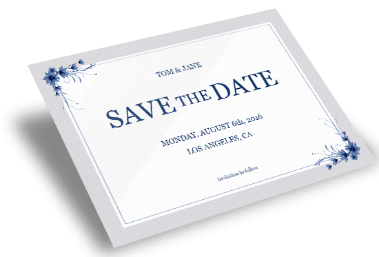 Save-the-Date Card Printing