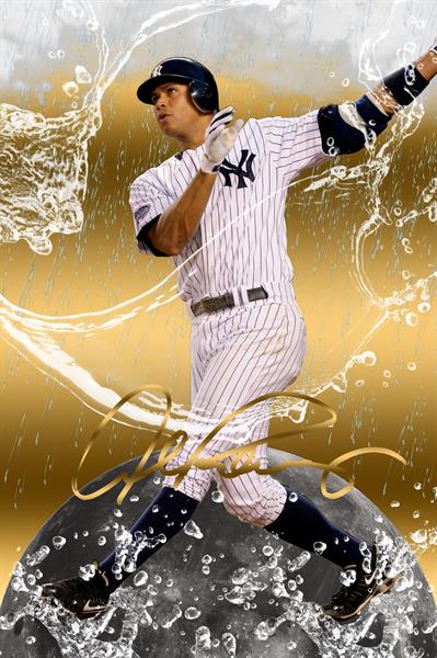 Alex Rodriguez Poster by Rich Pilling - MLB Photo Store