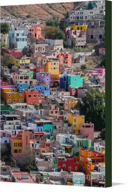 Colors-of-Guanajuato,-Mexico-2 on Canvas by TCBPhotography