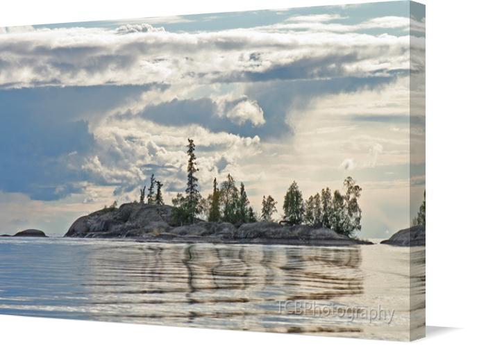 Great-Slave-Lake,-Northwest-Territories,-Canada on Canvas by TCBPhotography