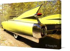 Canvas print of 59 Autumn Caddy by the artist D Young Art