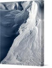 Canvas print of Arctic Ocean Snow Drift #1 by the artist TCBPhotography