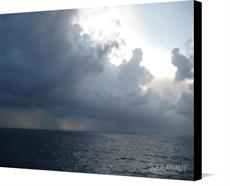 Canvas print of BEAUTIFUL CLOUD FORMATIONS by the artist SOULANAUT