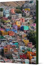 Canvas print of Colors of Guanajuato, Mexico #2 by the artist TCBPhotography