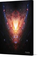 Canvas print of Cosmic Chalice by the artist Fields