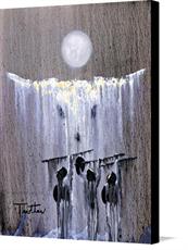 Canvas print of Ghost Dance by the artist trotterArt