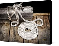 Canvas print of Good Rope ! Stay by the artist Carlyle Art