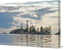 Canvas print of Great Slave Lake, Northwest Territories, Canada by the artist TCBPhotography