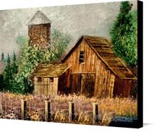 Canvas print of In Rustic Time by the artist PhotoscapesOhio