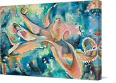 Canvas print of Octopus Nebula by the artist banicoletti