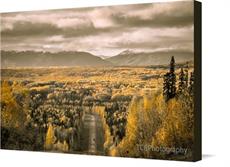 Canvas print of Valley of the Sleeping Giant by the artist TCBPhotography