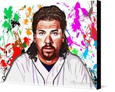 Canvas print of kenny powers by the artist JThomasKarnick