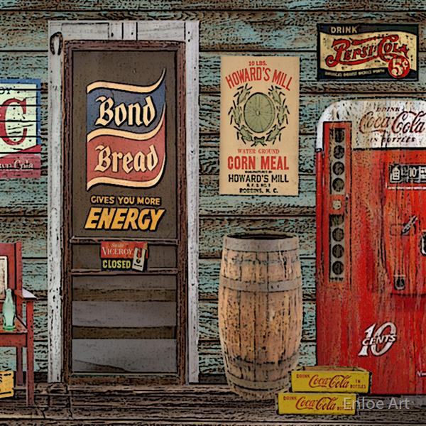 Country-Store-1 by Enloe Art 