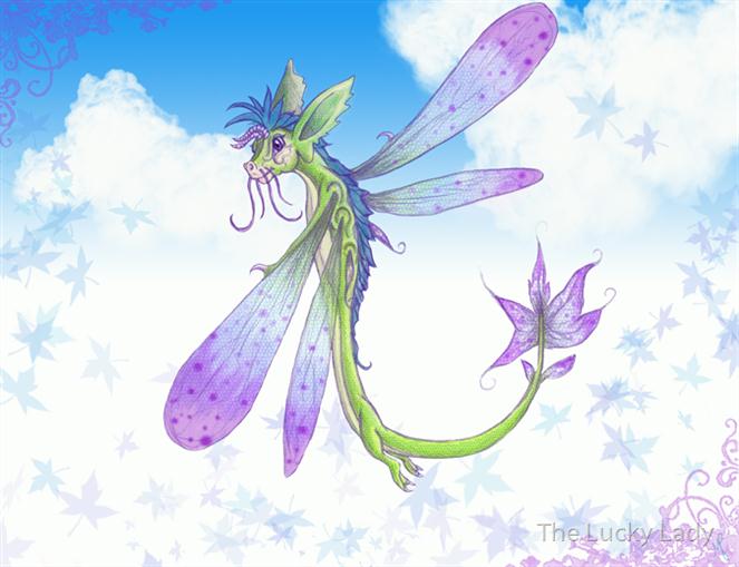 Dragonfly-by by The Lucky Lady