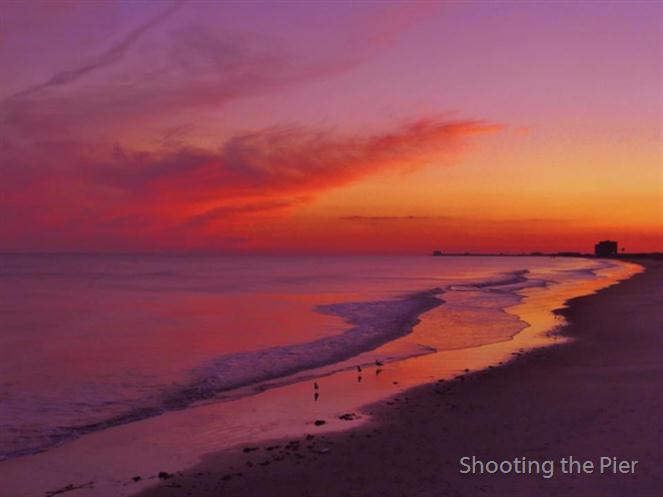 Fall-Sky-at-the-Beach by Shooting the Pier