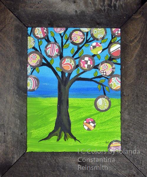 Mexican-Folk-art-Tree-of-life-by-Iolanda-Reinsmith by I C Colors by Iolanda Constantina Reinsmith