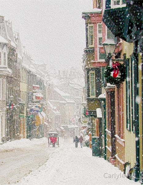 Old-Quebec-City by Carlyle Art