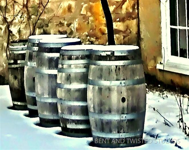 SNOW-BARRELS by BENT AND TWISTED STUDIOS