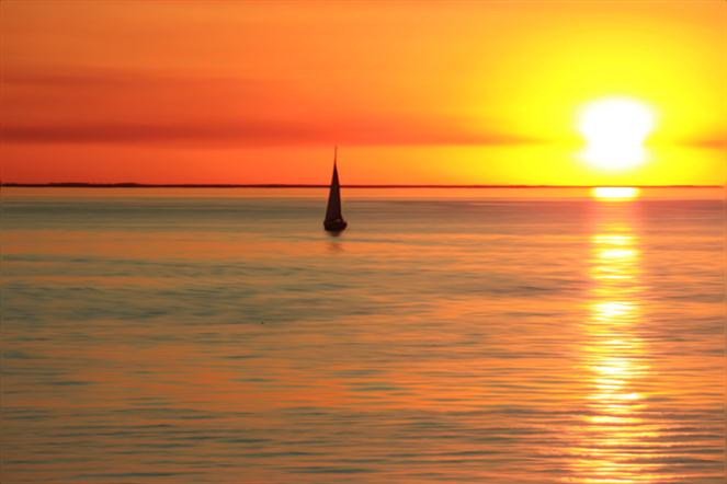 Sunset-on-Albemarle-Sound by Nature Studio