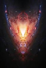 Poster print of Cosmic Chalice by the artist Fields