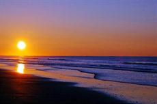 Poster print of Good Morning from the Beach by the artist Shooting the Pier