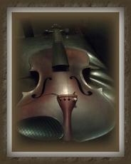 Poster print of The Music Master by the artist Grittynitty's Art World